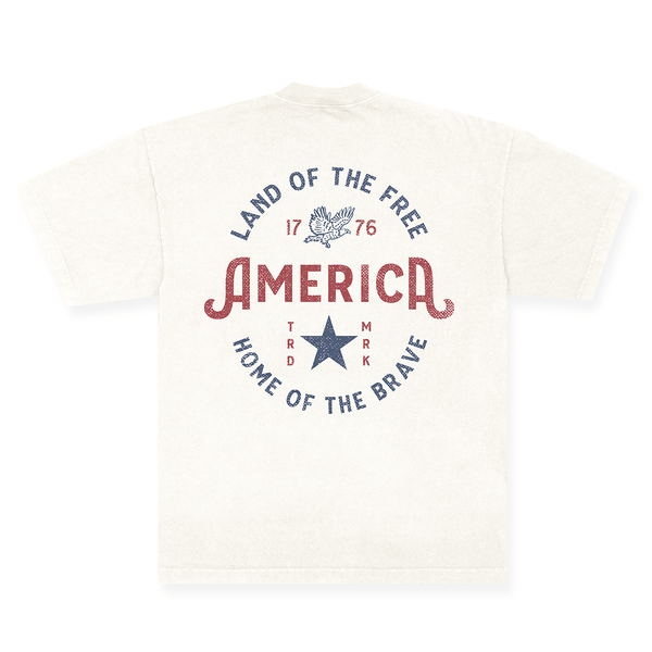 America, Land Of The Free T-Shirt - Official TPUSA Merch