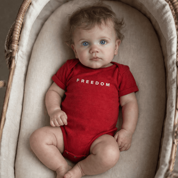 FREEDOM BABY BODYSUIT - Official TPUSA Merch