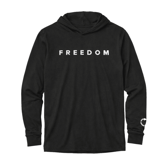 FREEDOM LONG SLEEVE T-SHIRT HOODIE