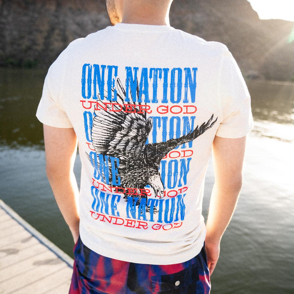 ONE NATION UNDER GOD T SHIRT - Official TPUSA Merch