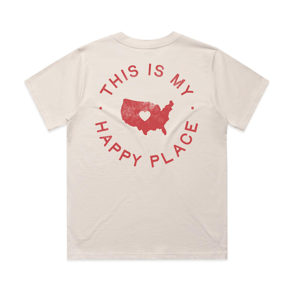 THIS IS MY HAPPY PLACE T - SHIRT - Official TPUSA Merch