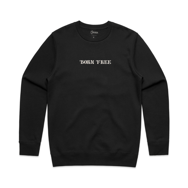 AmFest Born Free Crewneck - Official TPUSA Merch