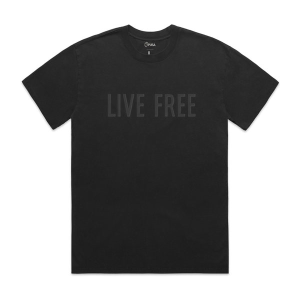 Live Free T-Shirt - Official TPUSA Merch