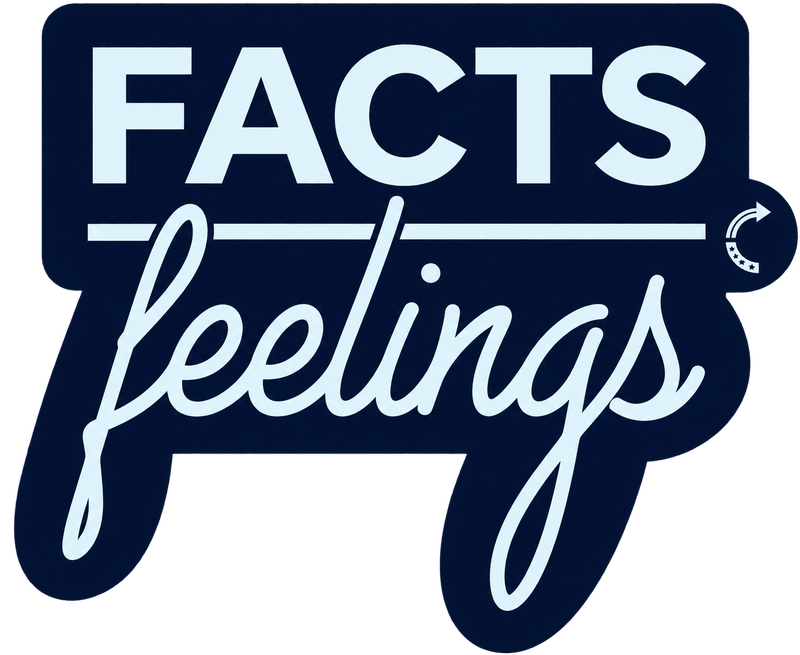 FACTS OVER FEELINGS STICKER