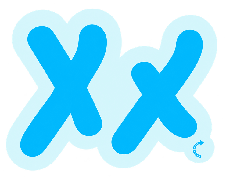 XX STICKER
