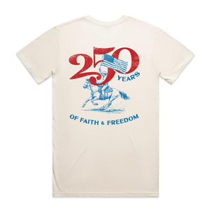 250 YEARS OF FAITH & FREEDOM T - SHIRT - Official TPUSA Merch