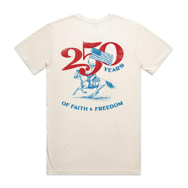 250 YEARS OF FAITH & FREEDOM T - SHIRT - Official TPUSA Merch