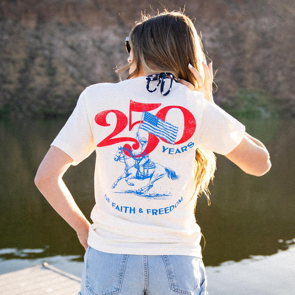 250 YEARS OF FAITH & FREEDOM T - SHIRT - Official TPUSA Merch