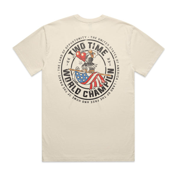 2X WORLD CHAMP T SHIRT - Official TPUSA Merch