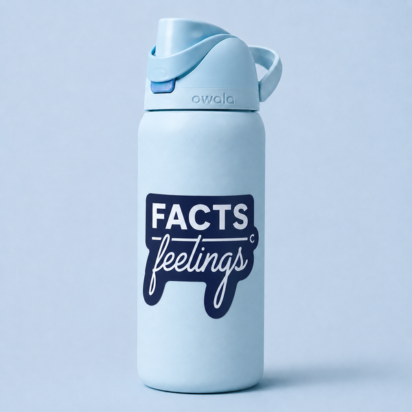 FACTS OVER FEELINGS STICKER