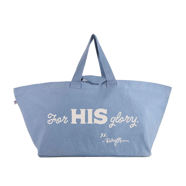 FOR HIS GLORY TOTE BAG