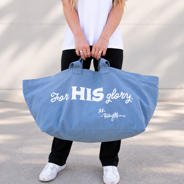 FOR HIS GLORY TOTE BAG