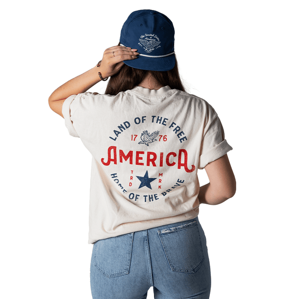America, Land Of The Free T-Shirt - Official TPUSA Merch