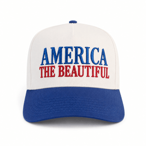 AMERICA THE BEAUTIFUL TRUCKER HAT | NAT/BLUE/RED - Official TPUSA Merch