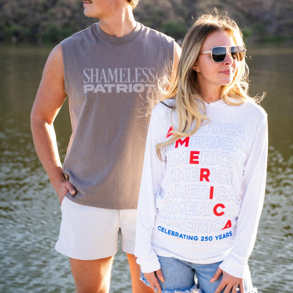 America UPF 50 Performance Hooded Sun Shirt - Official TPUSA Merch