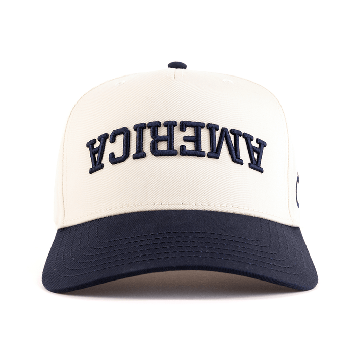 BACKWARDS AMERICA HAT