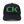 CK GREEN PUFF EMBROIDERY HAT | Black/Grn/Ylw