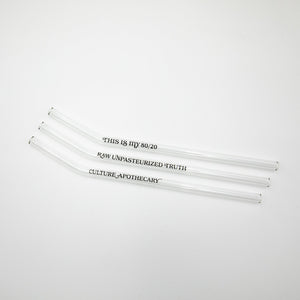 Culture Apothecary Glass Straws - Official TPUSA Merch