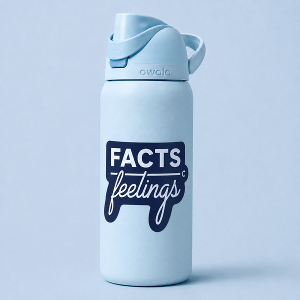 FACTS OVER FEELINGS STICKER - Official TPUSA Merch