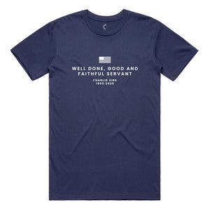 FAITHFUL SERVANT MEMORIAL TEE - Official TPUSA Merch