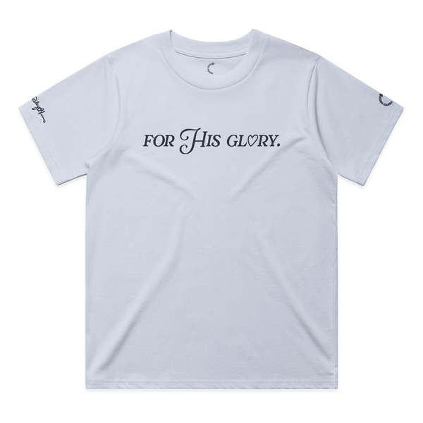 FOR HIS GLORY WOMENS TEE - Official TPUSA Merch