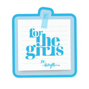FOR THE GIRLS STICKER - Official TPUSA Merch