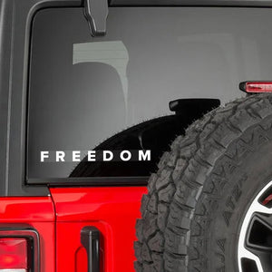 FREEDOM CLEAR STICKER - Official TPUSA Merch