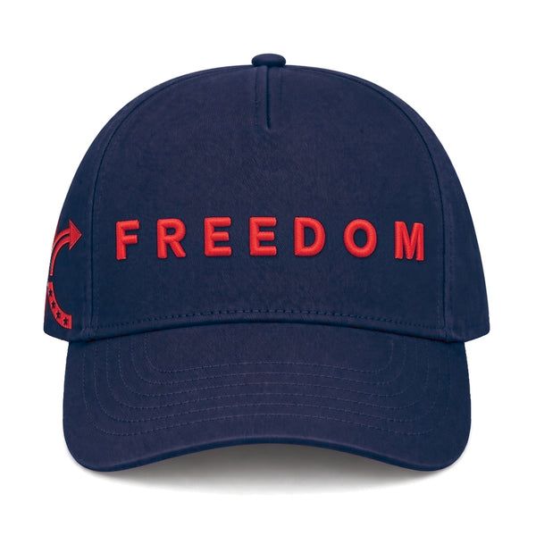 FREEDOM Trucker Hat Navy/Red