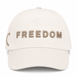 FREEDOM TRUCKER HAT | Beige/Tan - Official TPUSA Merch