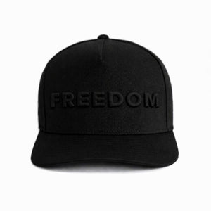 FREEDOM TRUCKER HAT | Black/Blk - Official TPUSA Merch