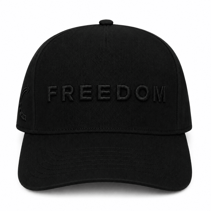 FREEDOM TRUCKER HAT | Black/Blk