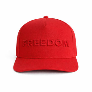 FREEDOM TRUCKER HAT | Red/Red - Official TPUSA Merch