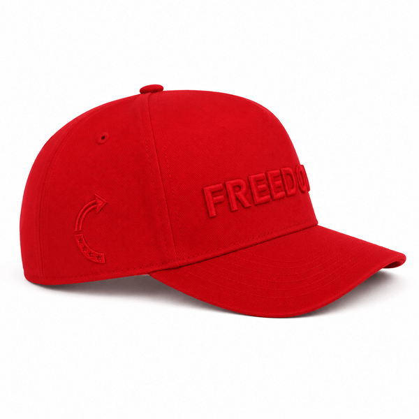 FREEDOM TRUCKER HAT | Red/Red - Official TPUSA Merch