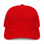 FREEDOM TRUCKER HAT | Red/Red - Official TPUSA Merch