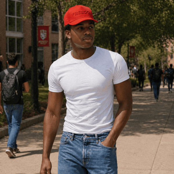 FREEDOM TRUCKER HAT | Red/Red - Official TPUSA Merch