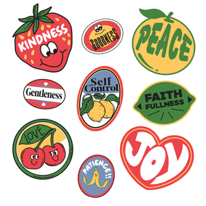 Fruits of the Spirit Sticker Pack - Official TPUSA Merch