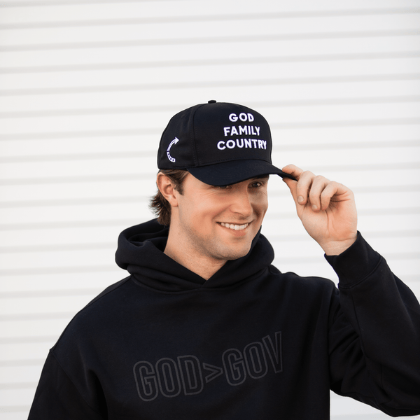 GOD FAMILY COUNTRY TRUCKER HAT - Official TPUSA Merch