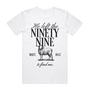 HE LEFT THE NINETY - NINE TEE - Official TPUSA Merch