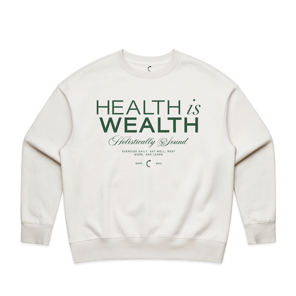 Health is Wealth Crewneck - Official TPUSA Merch