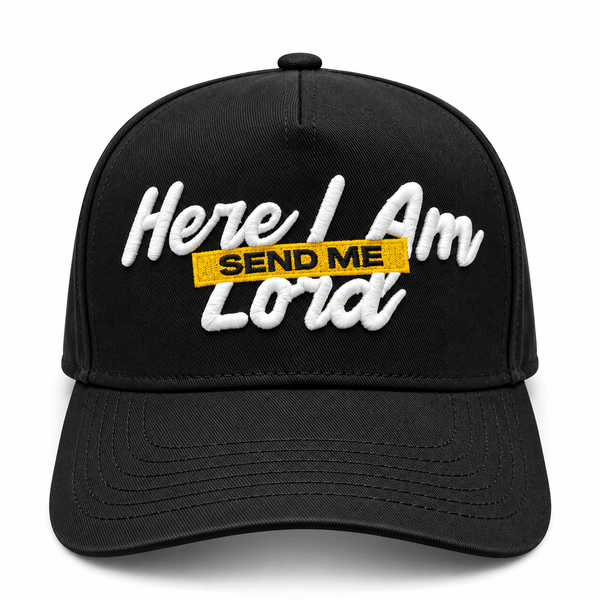 HERE I AM LORD SEND ME TRUCKER HAT - Official TPUSA Merch