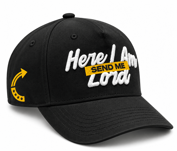 HERE I AM LORD SEND ME TRUCKER HAT - Official TPUSA Merch