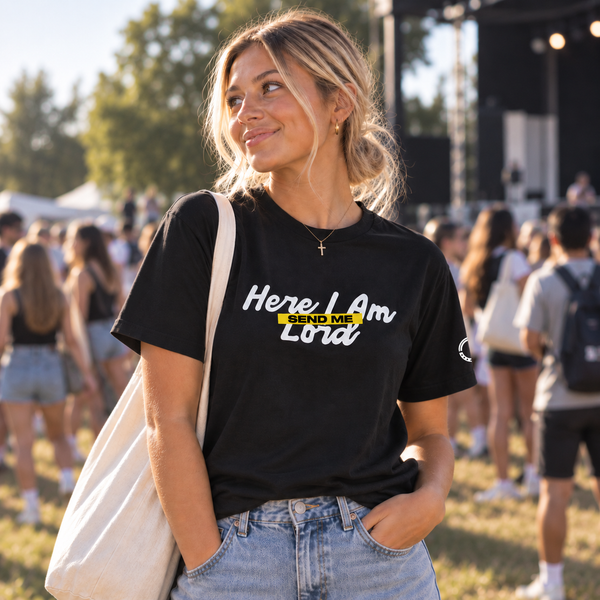HERE I AM T-SHIRT