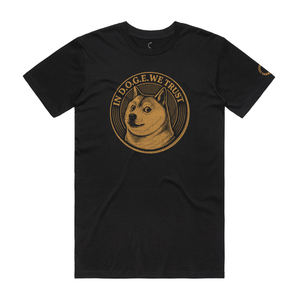 IN D.O.G.E. WE TRUST TEE - Official TPUSA Merch