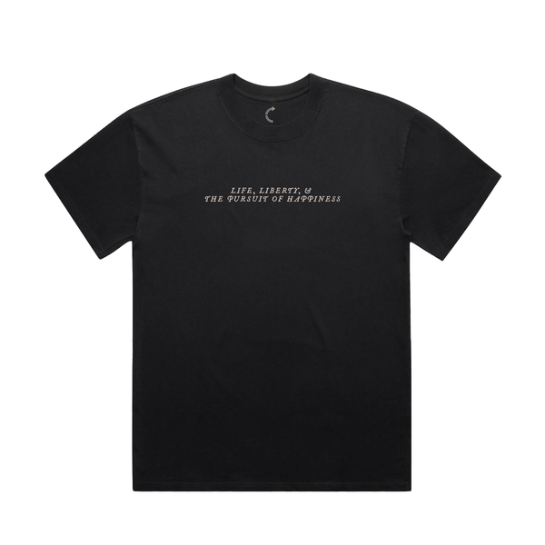 LIFE LIBERTY & HAPPINESS T - SHIRT - Official TPUSA Merch