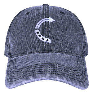 LOGO DAD HAT FADED NAVY - Official TPUSA Merch