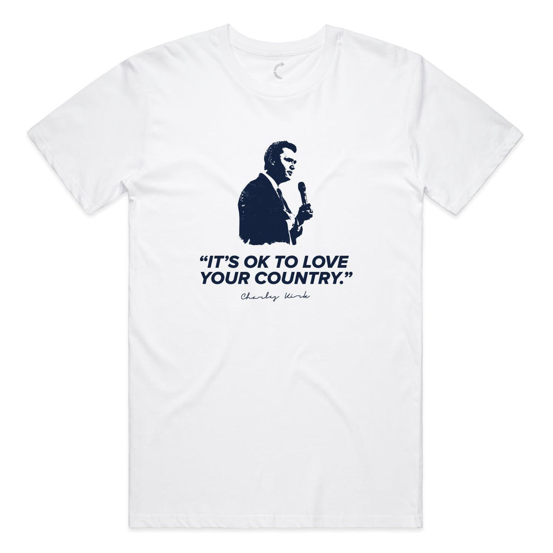 LOVE YOUR COUNTRY TEE - Official TPUSA Merch