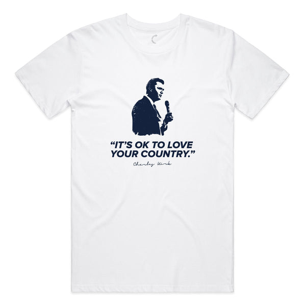 LOVE YOUR COUNTRY TEE - Official TPUSA Merch