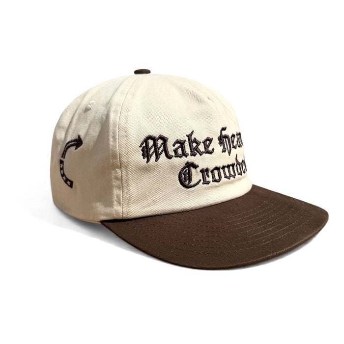 MAKE HEAVEN CROWDED HAT | NAT-BROWN