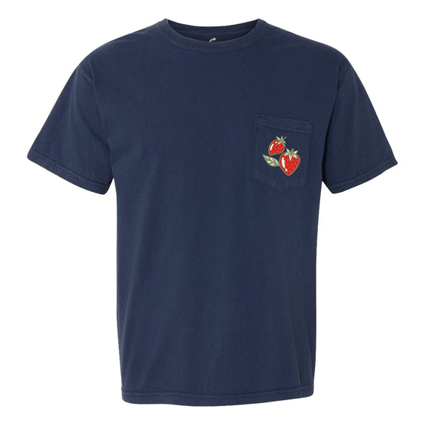 Navy Jam Pocket T - Shirt - Official TPUSA Merch