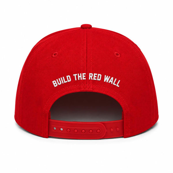 CK RED WALL TRUCKER HAT | Red/White